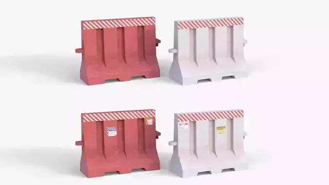 Plastic Road Barrier