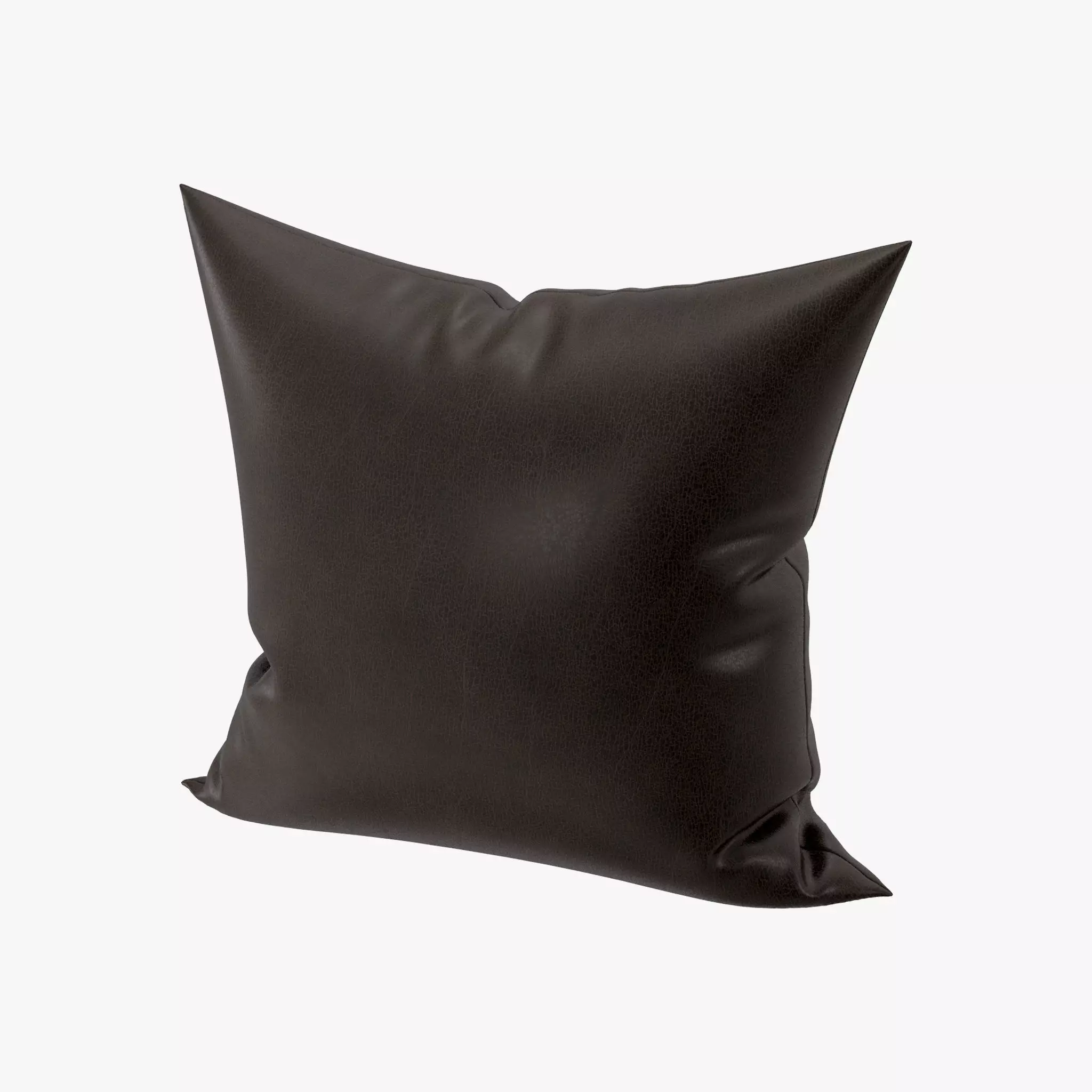 leather pillow 3D model_0