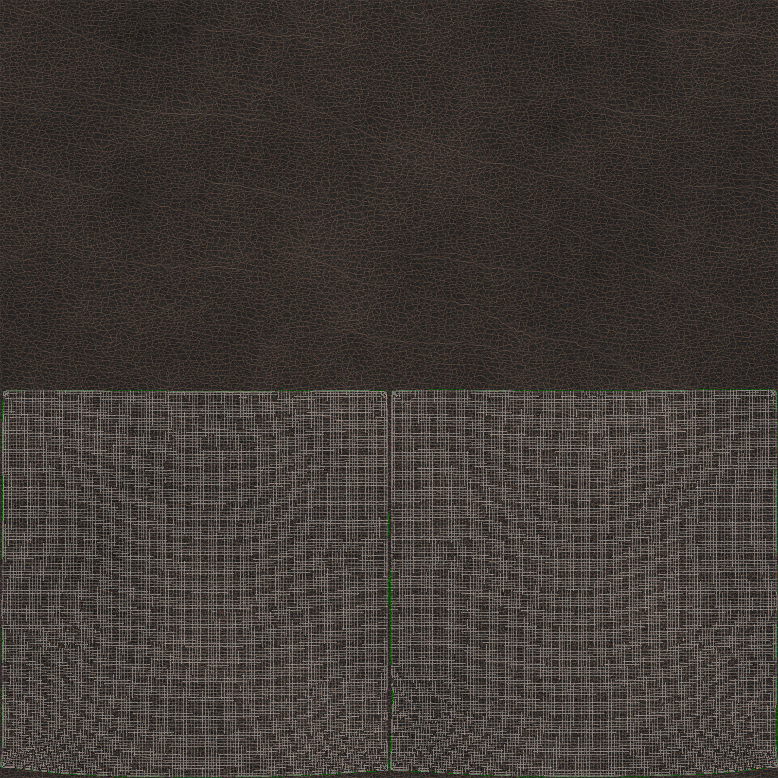 leather pillow 3D model_10