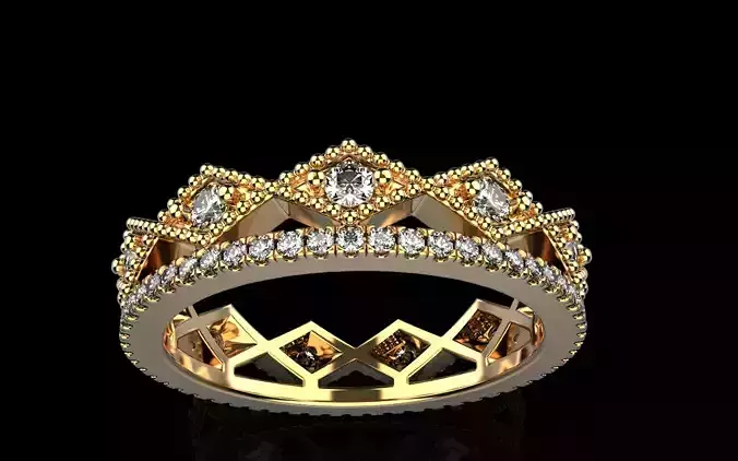 Wedding ring model 1187