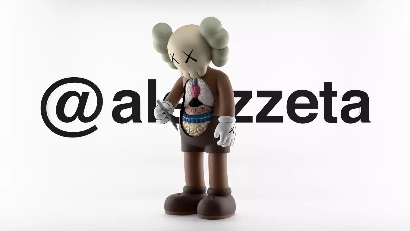 Kaws Hollowed for Print 3D print model_0