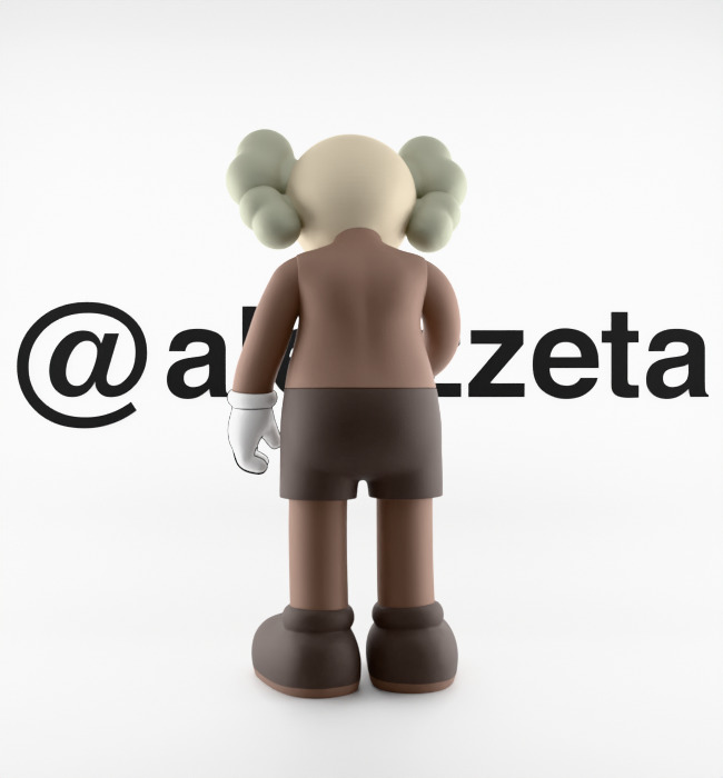 Kaws Hollowed for Print 3D print model_19