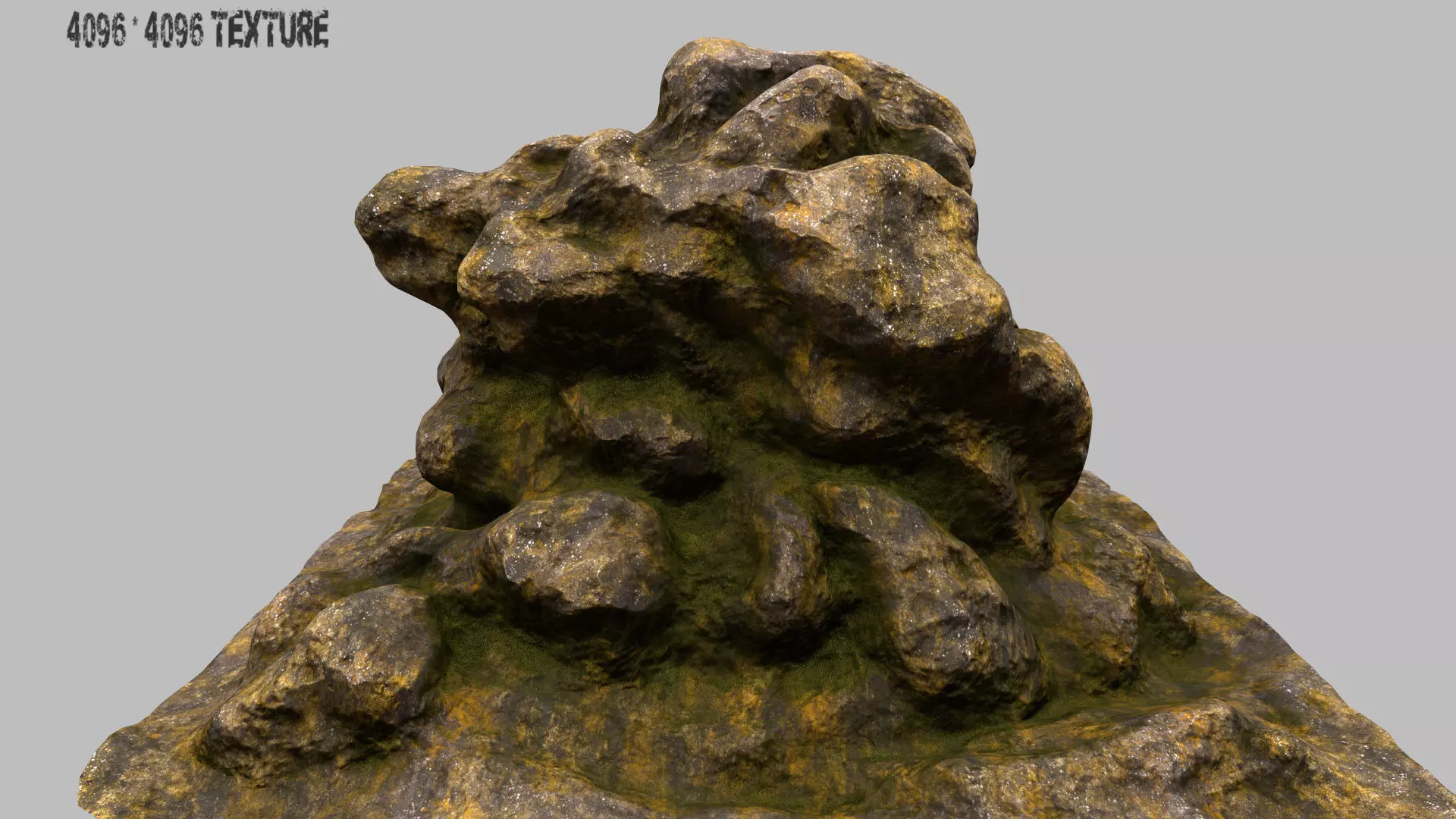 Rock Mount 3D model_0