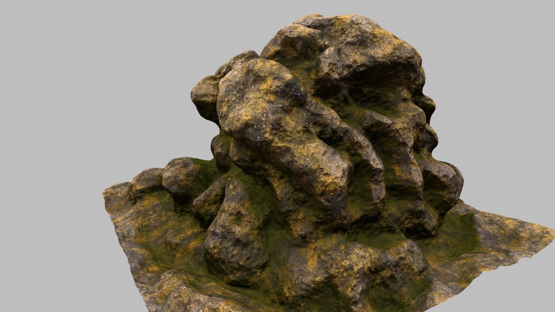 Rock Mount 3D model_10