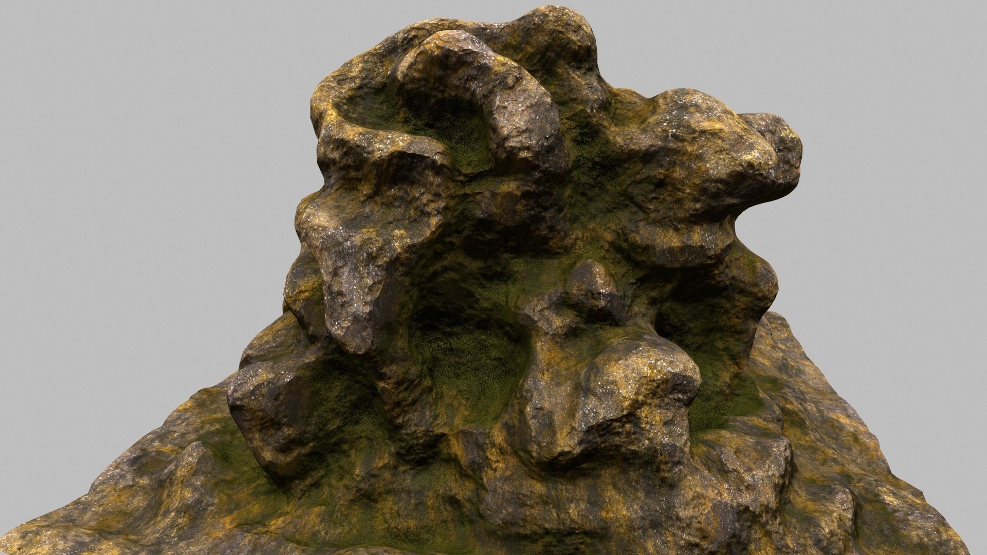 Rock Mount 3D model_8