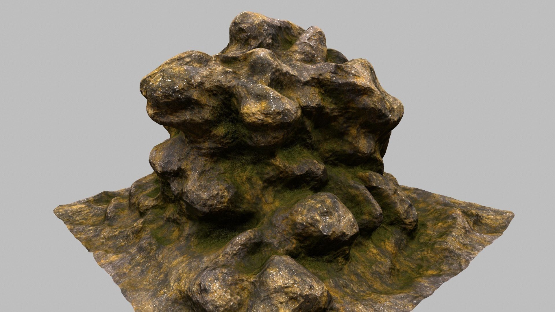Rock Mount 3D model_5