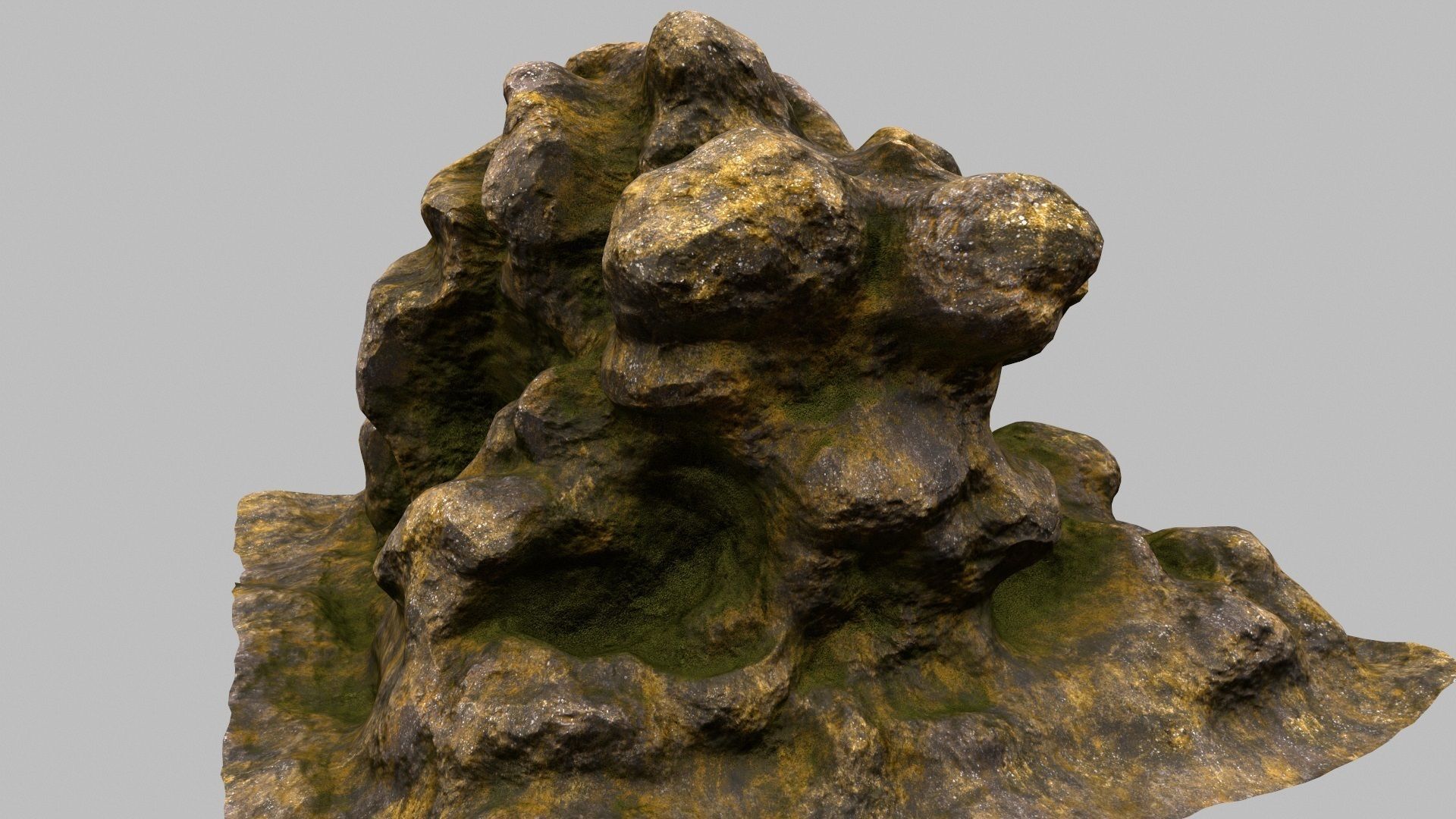 Rock Mount 3D model_9