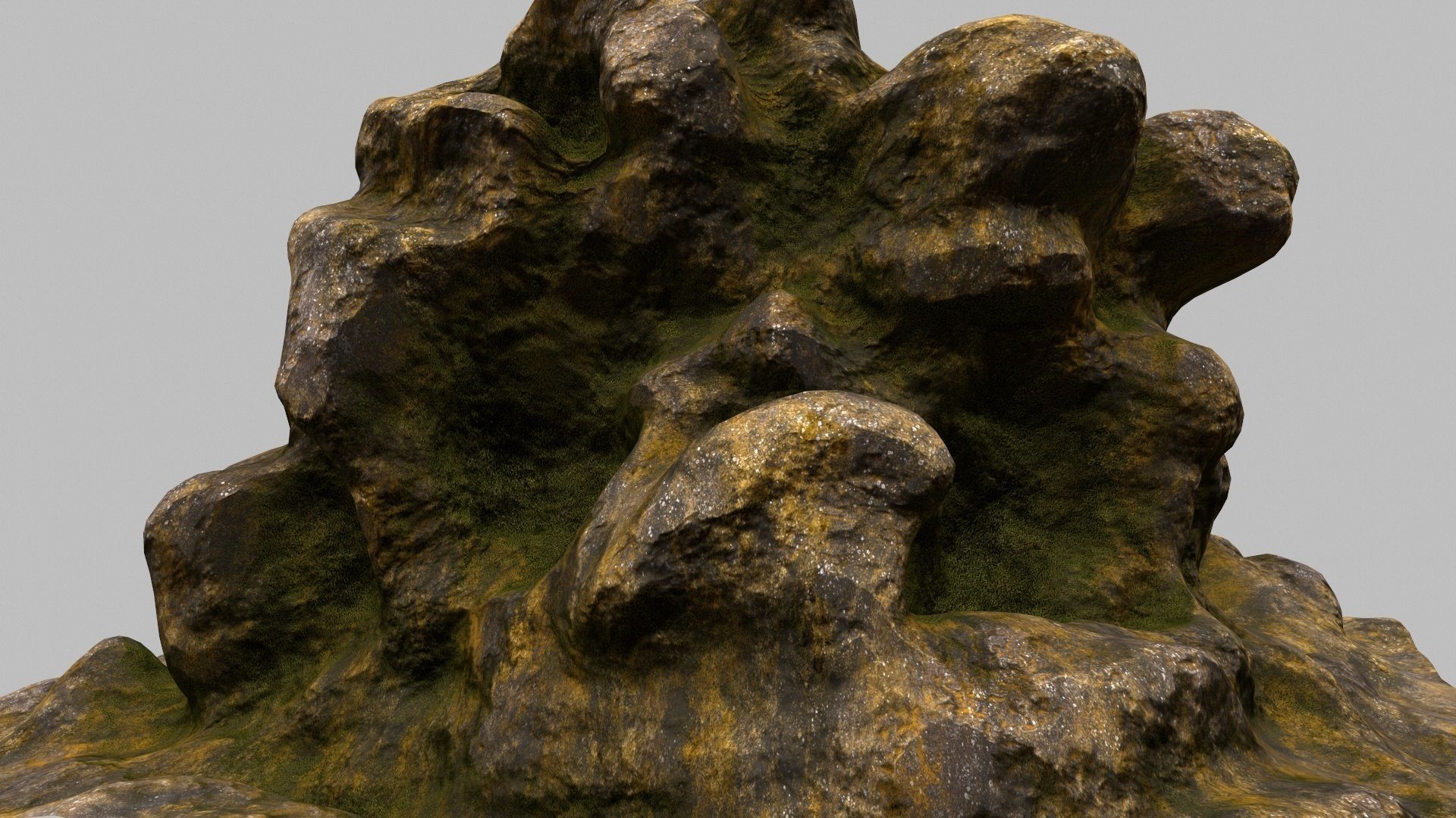 Rock Mount 3D model_1