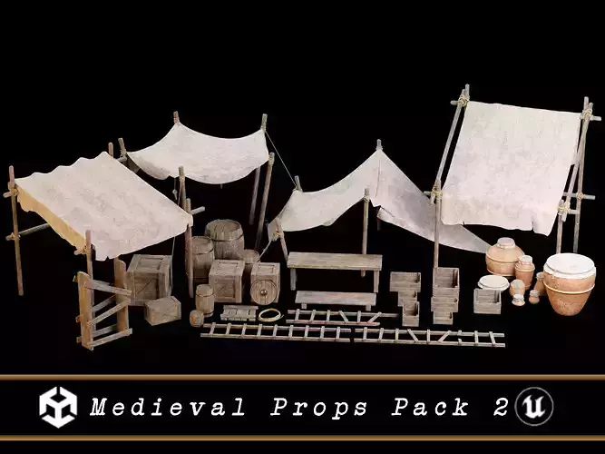 Medieval Props Pack 2