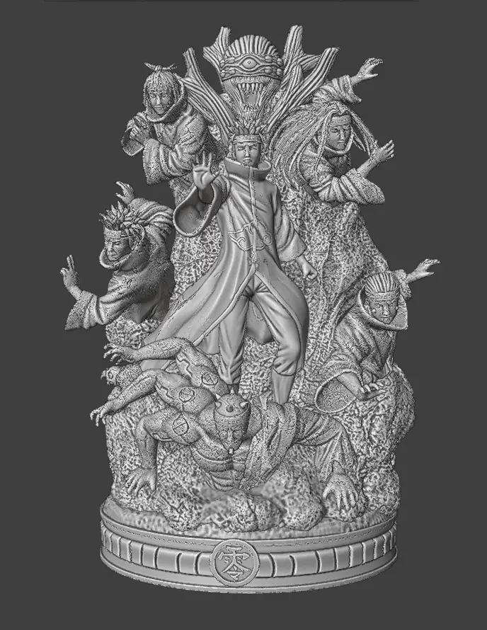  Naruto Pain  3D print model_16