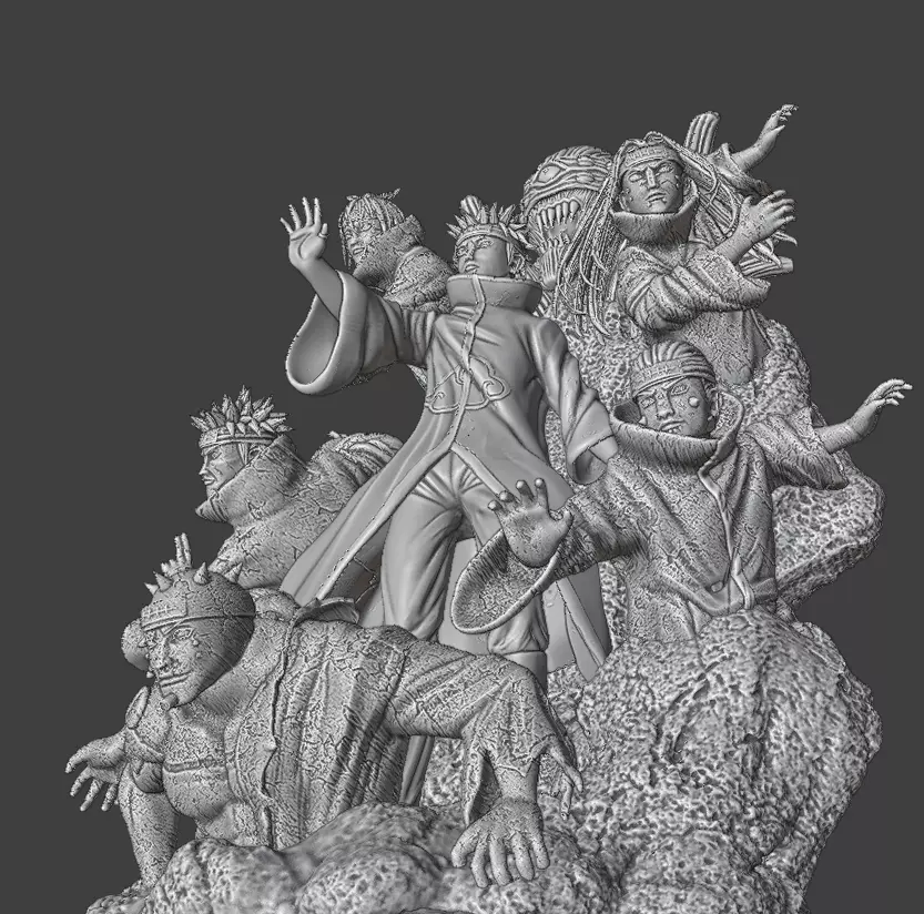  Naruto Pain  3D print model_15