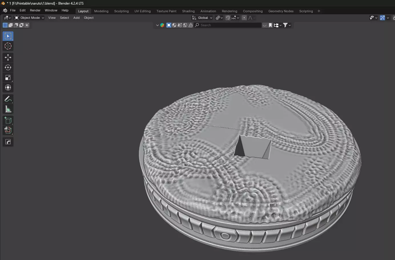  Naruto Pain  3D print model_5