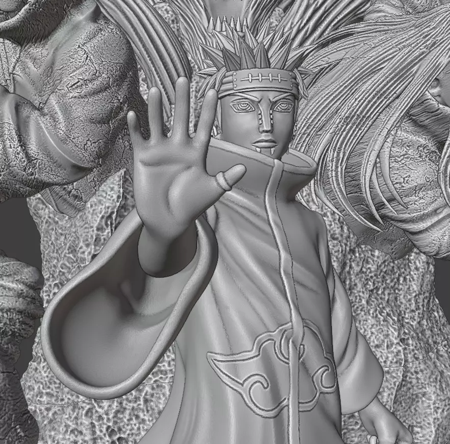  Naruto Pain  3D print model_17
