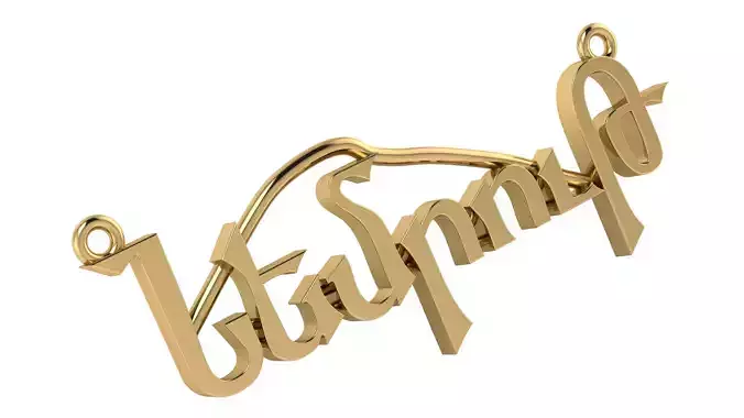 Pendant NEMRUT in Armenian 