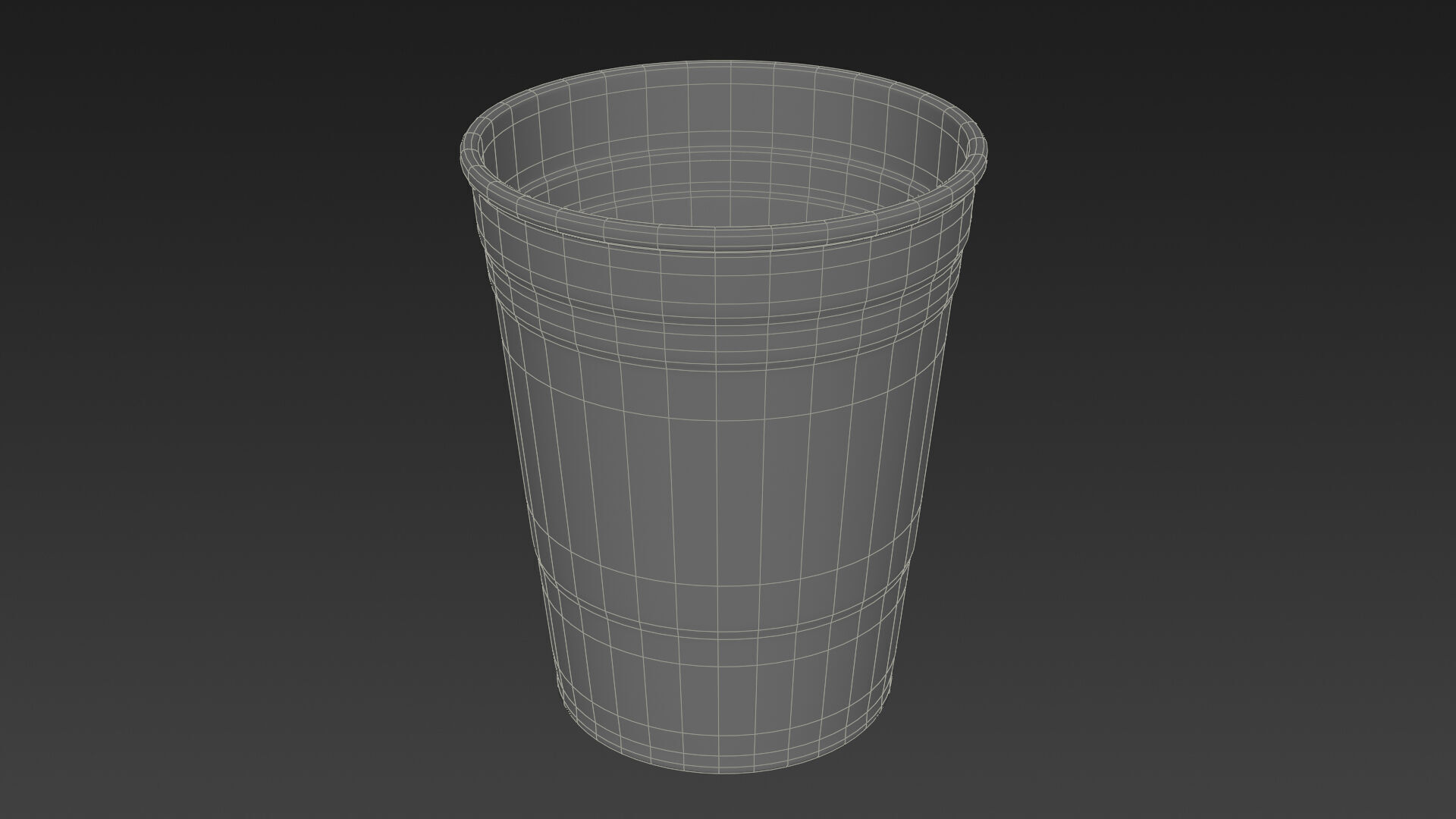 Low-Poly Style Cartoon Fourth of July Pack 3D model_35