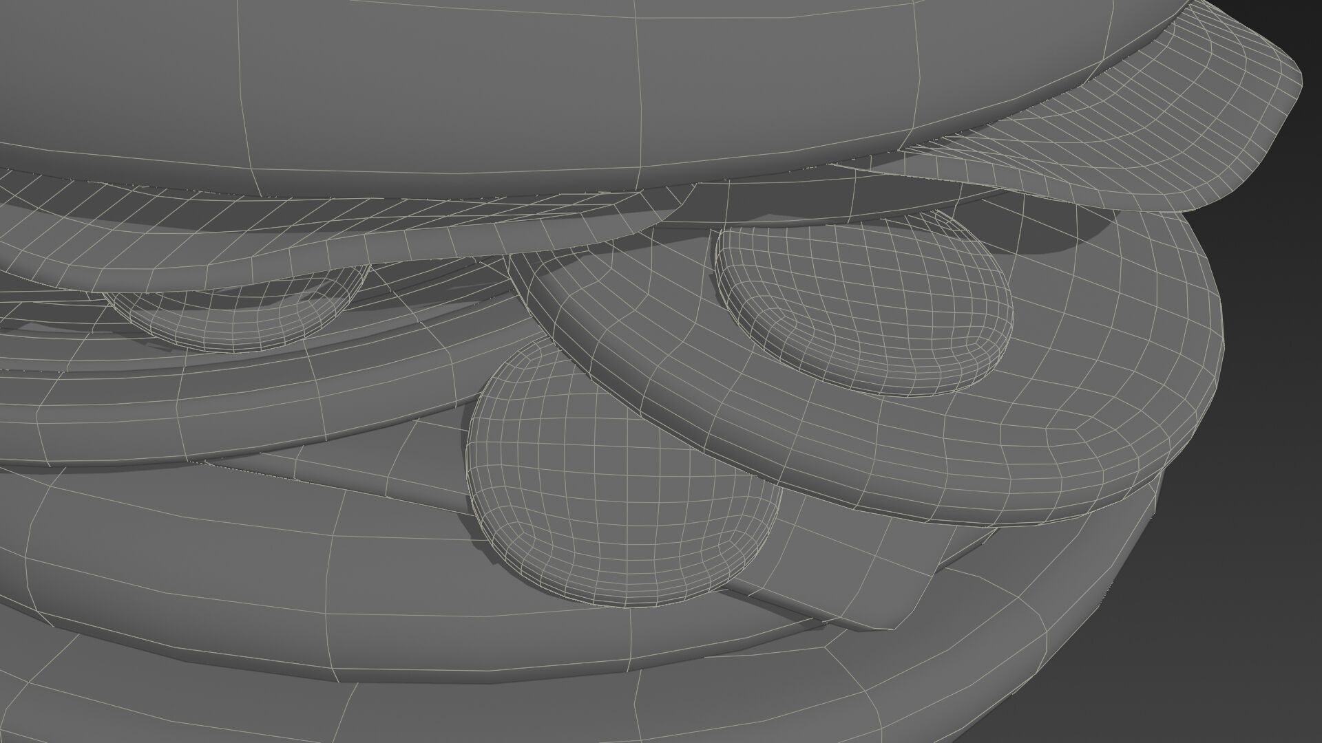 Low-Poly Style Cartoon Fourth of July Pack 3D model_24