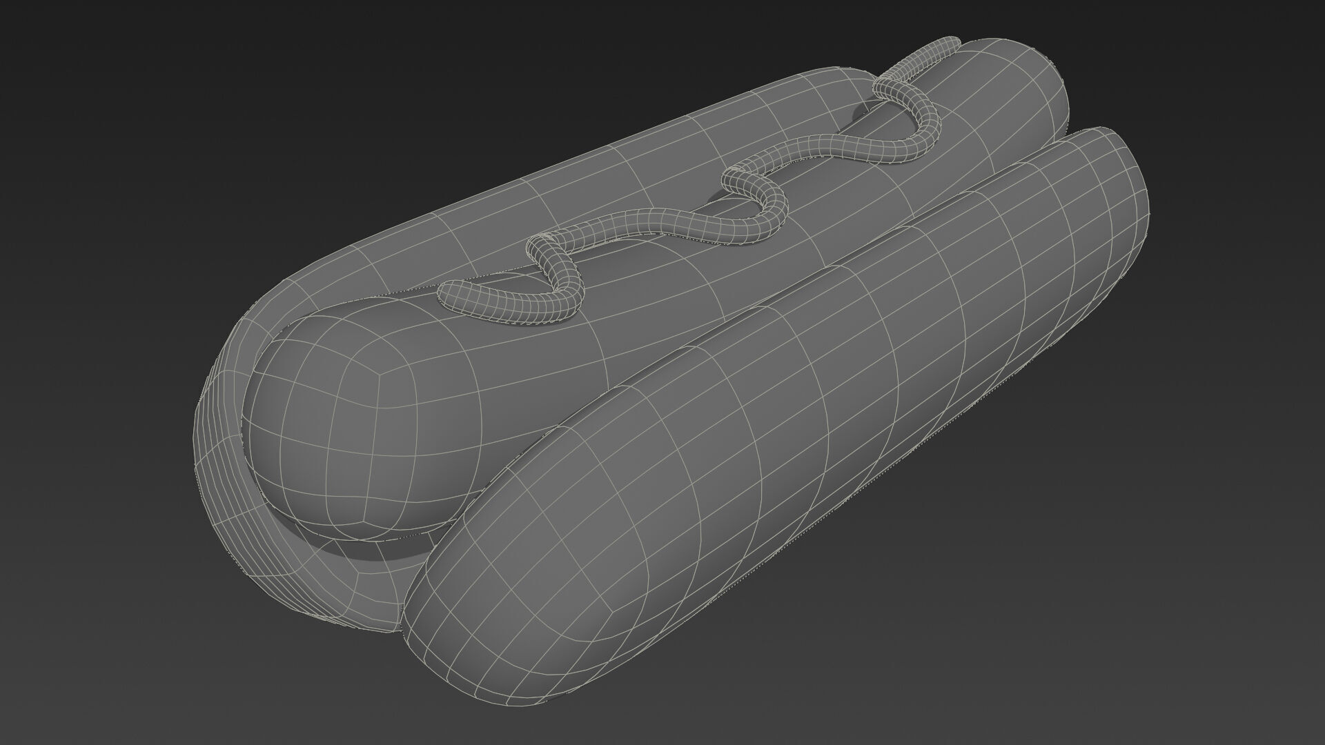 Low-Poly Style Cartoon Fourth of July Pack 3D model_29