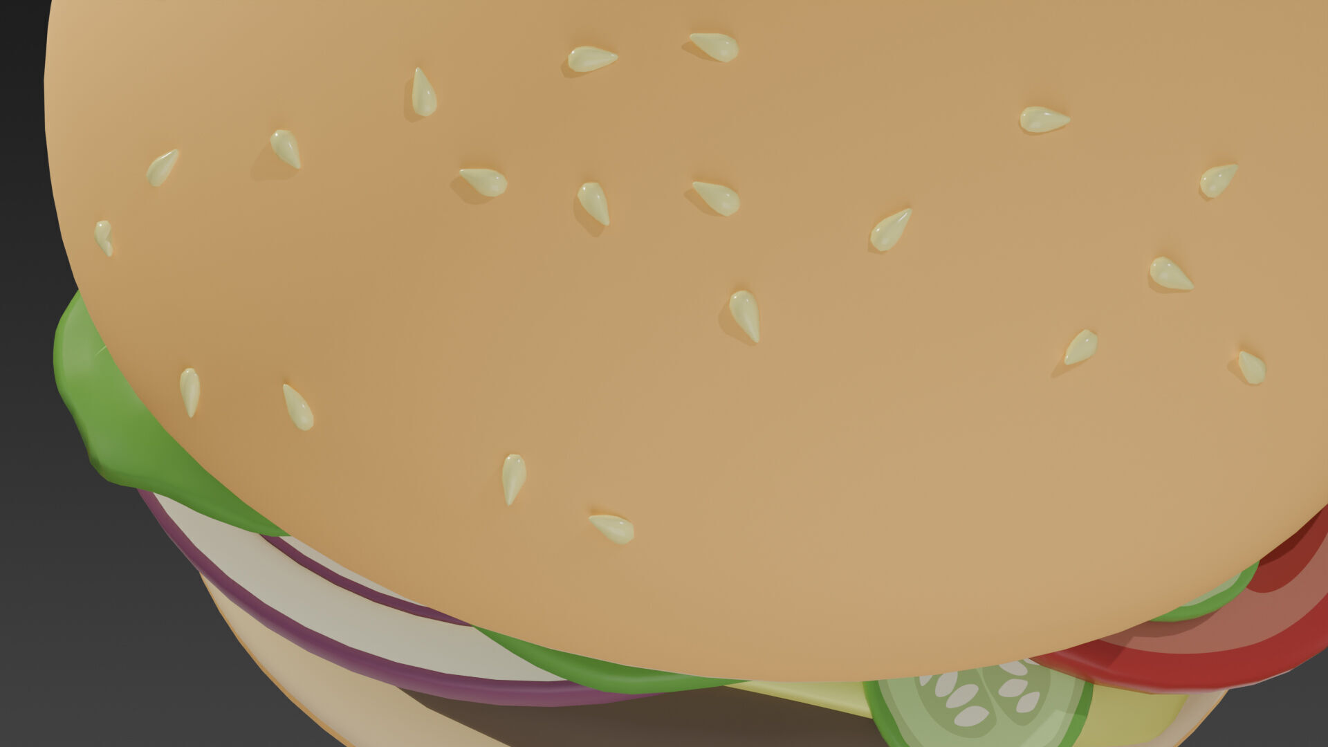 Low-Poly Style Cartoon Fourth of July Pack 3D model_22