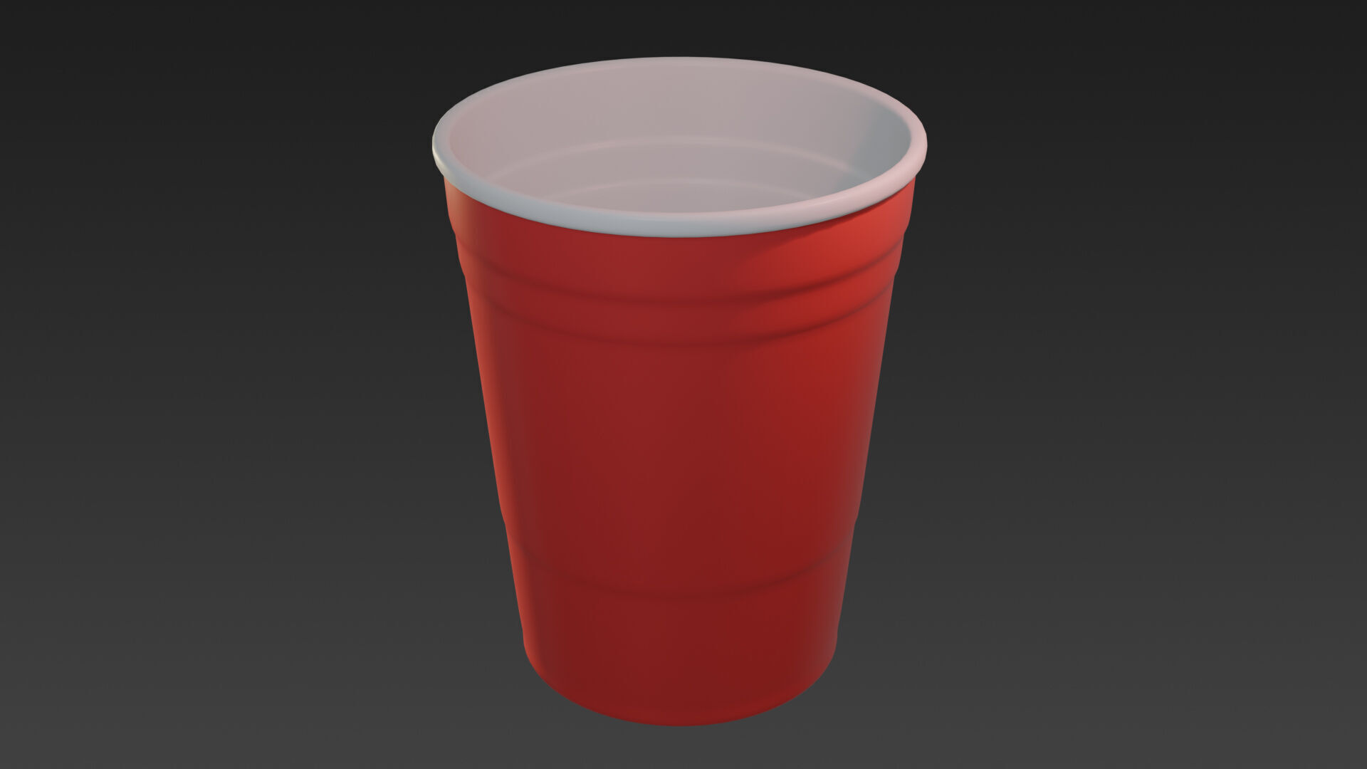 Low-Poly Style Cartoon Fourth of July Pack 3D model_32