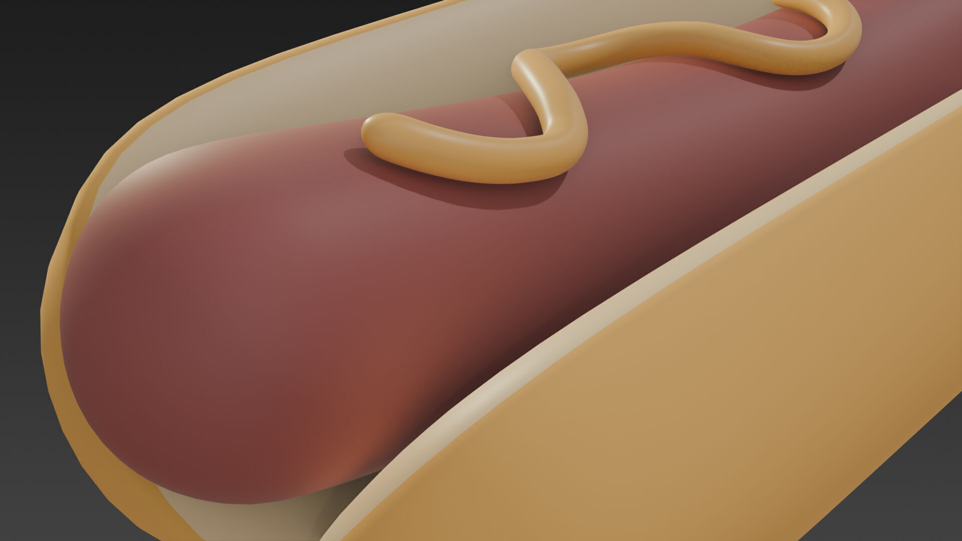 Low-Poly Style Cartoon Fourth of July Pack 3D model_27