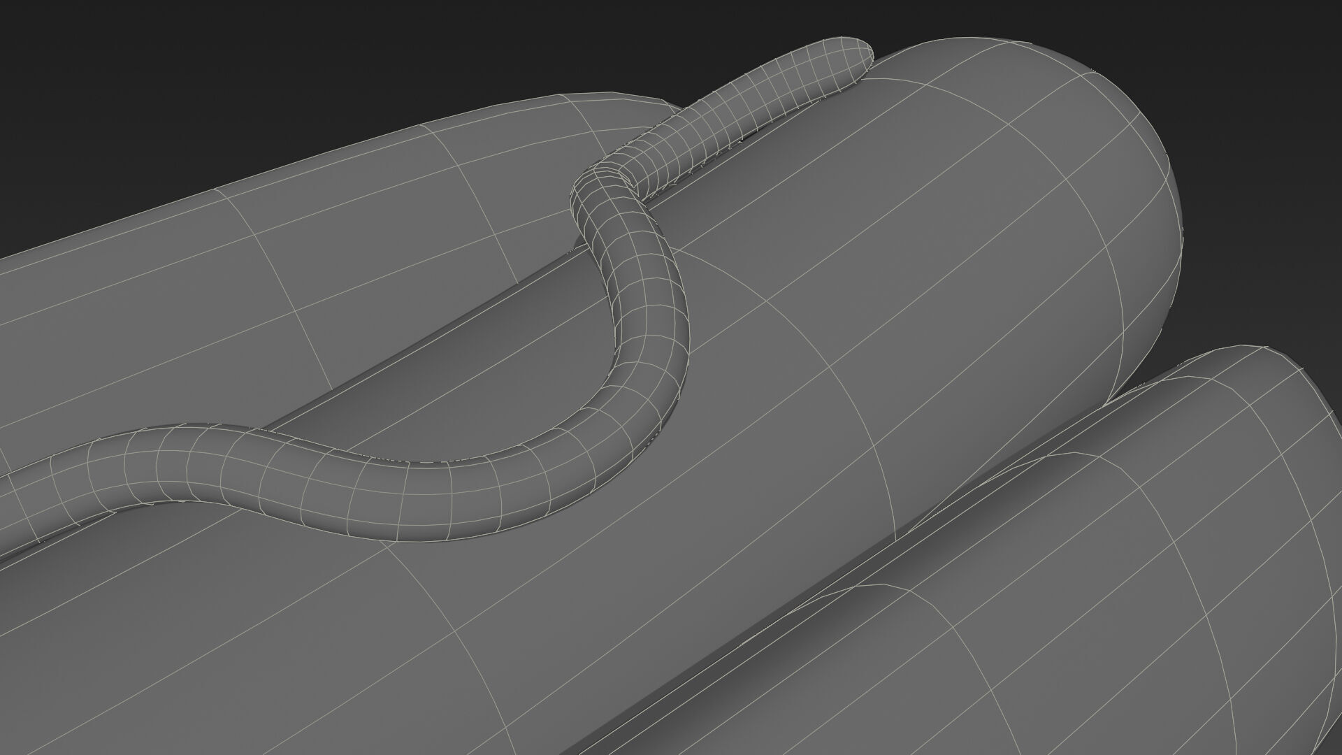 Low-Poly Style Cartoon Fourth of July Pack 3D model_31