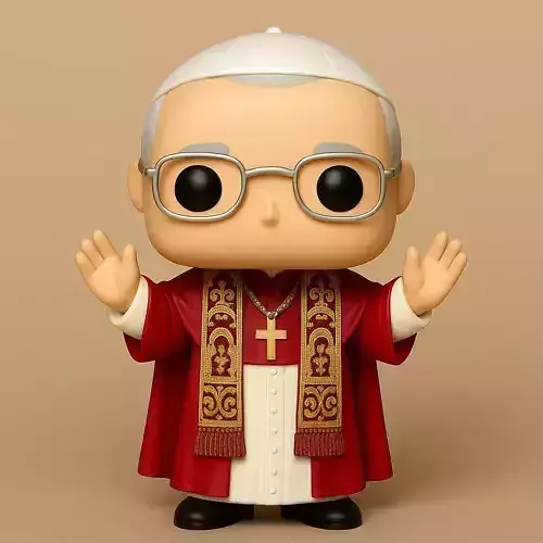 Funko Pop - Pope Leo XIV 3D model