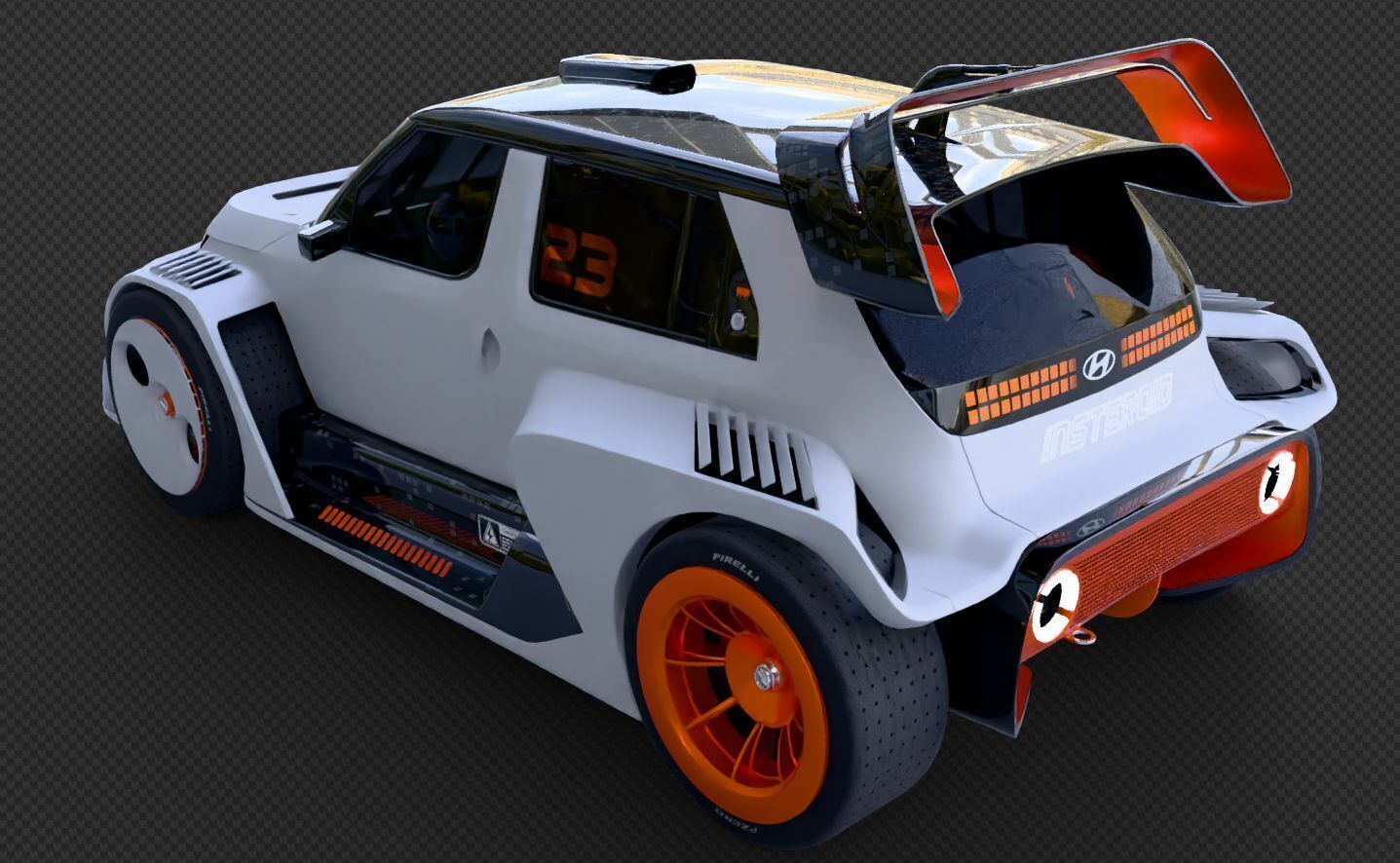 Hyundai Insteroid Concept 3D model_7
