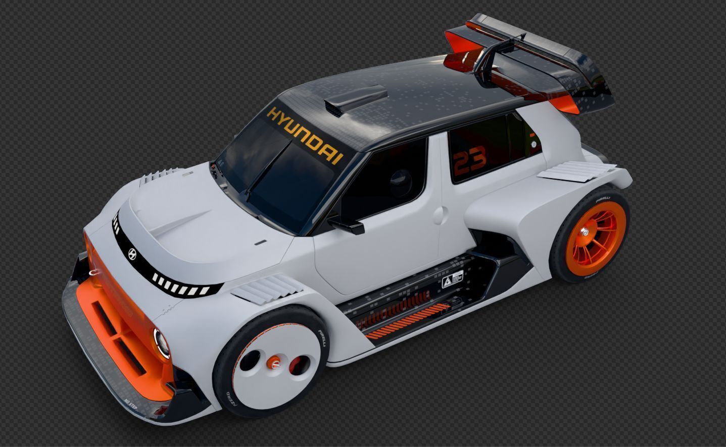 Hyundai Insteroid Concept 3D model_2