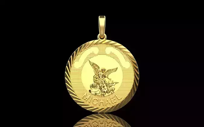 archangel Michael pendant model 1261