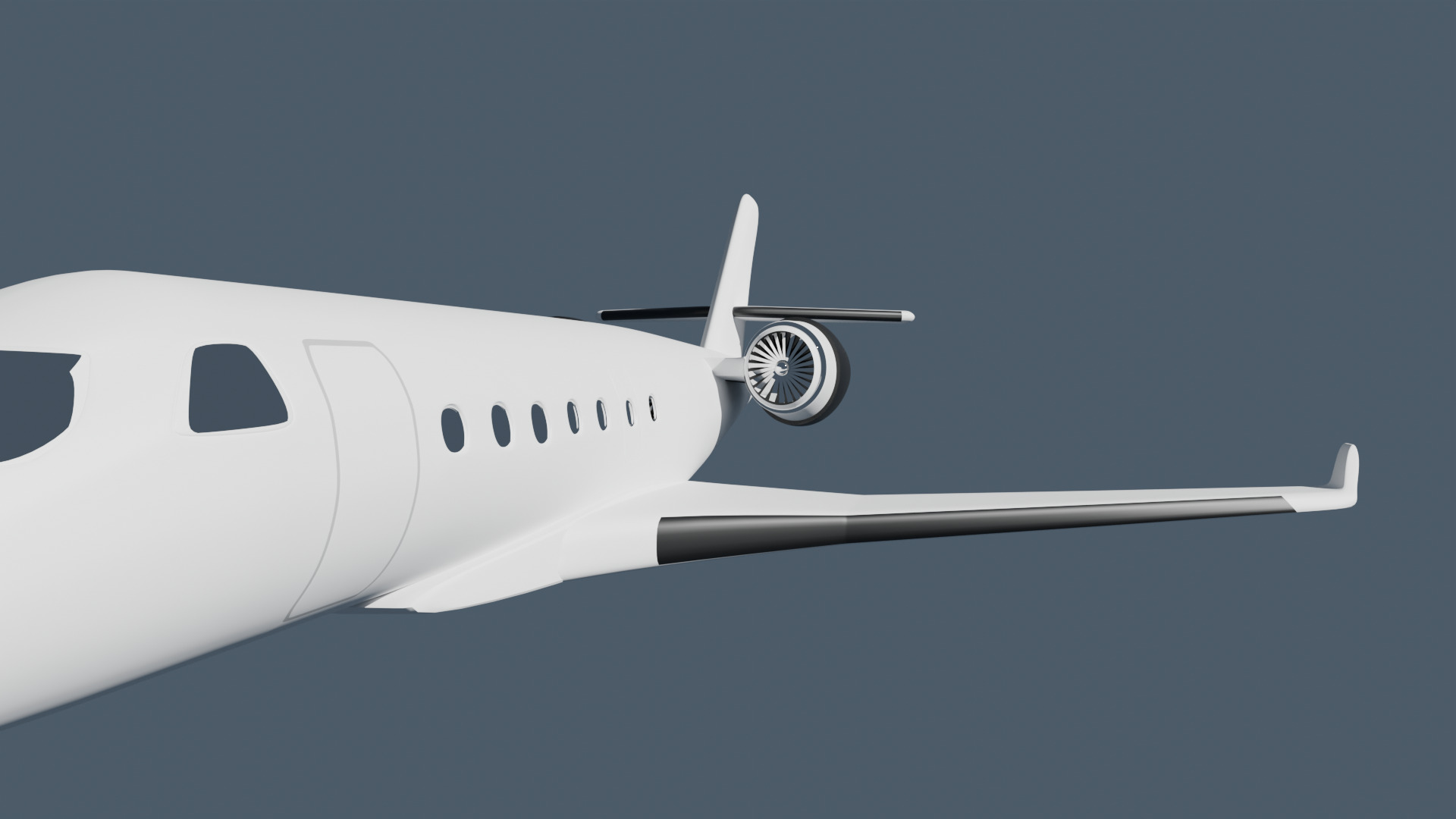 Golfstream G200 3D model_4