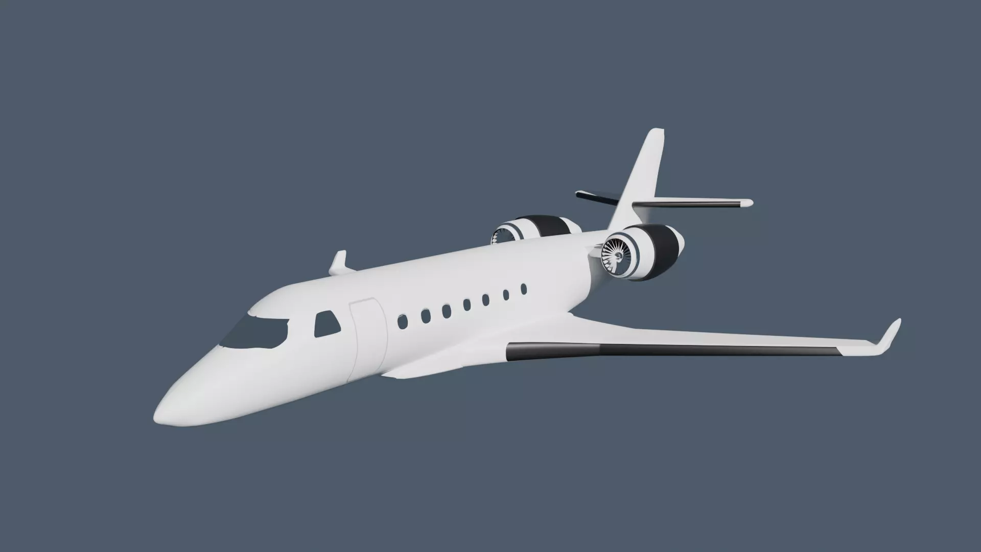 Golfstream G200 3D model_0