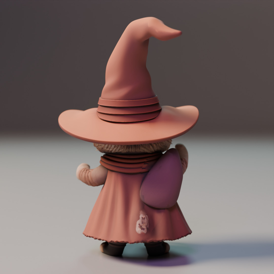 magic cat 3D print model_7