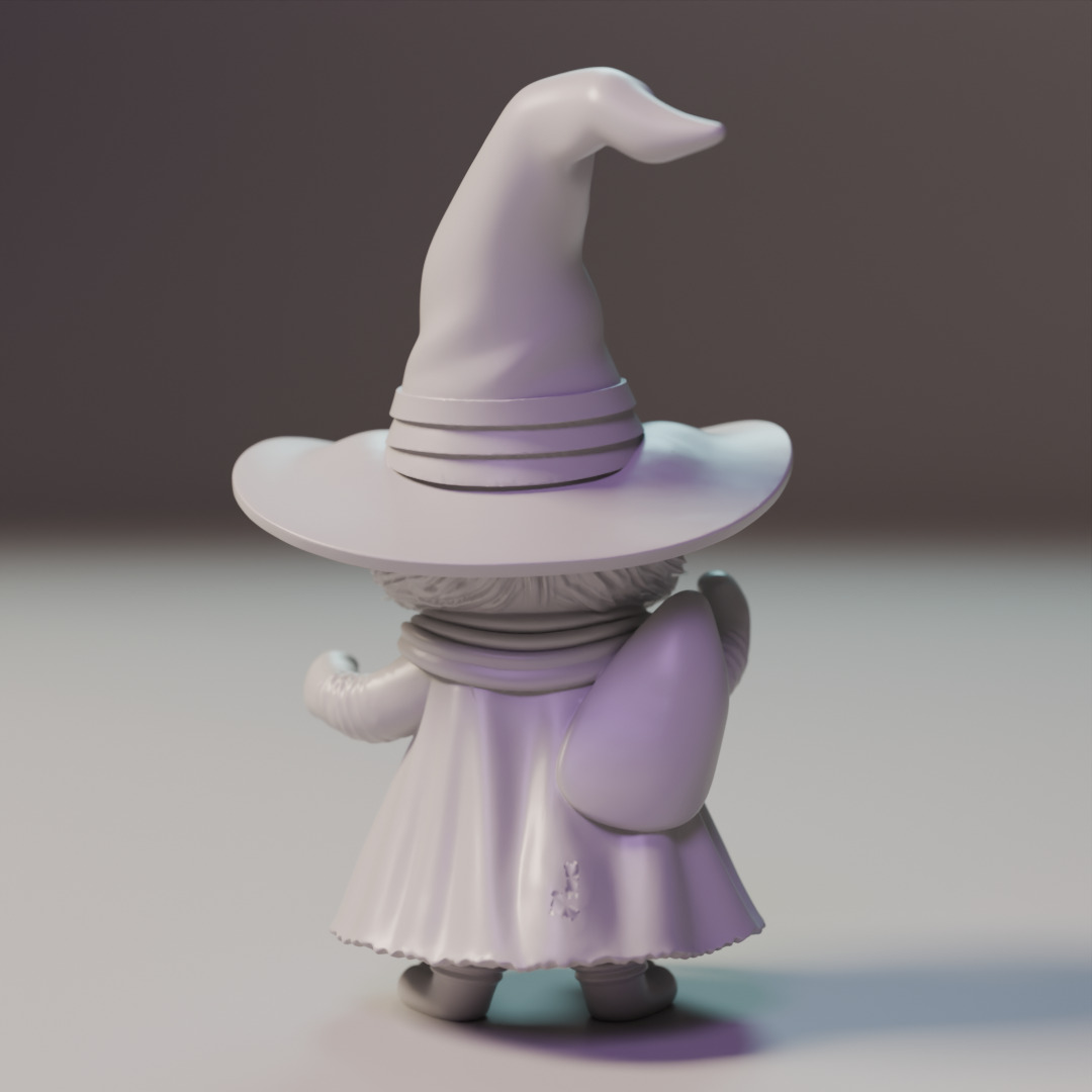 magic cat 3D print model_13