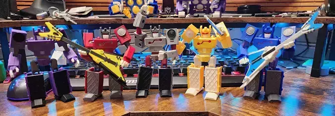 The Roadie aka  a TFA Concept Frenzy Rumble 3D print model