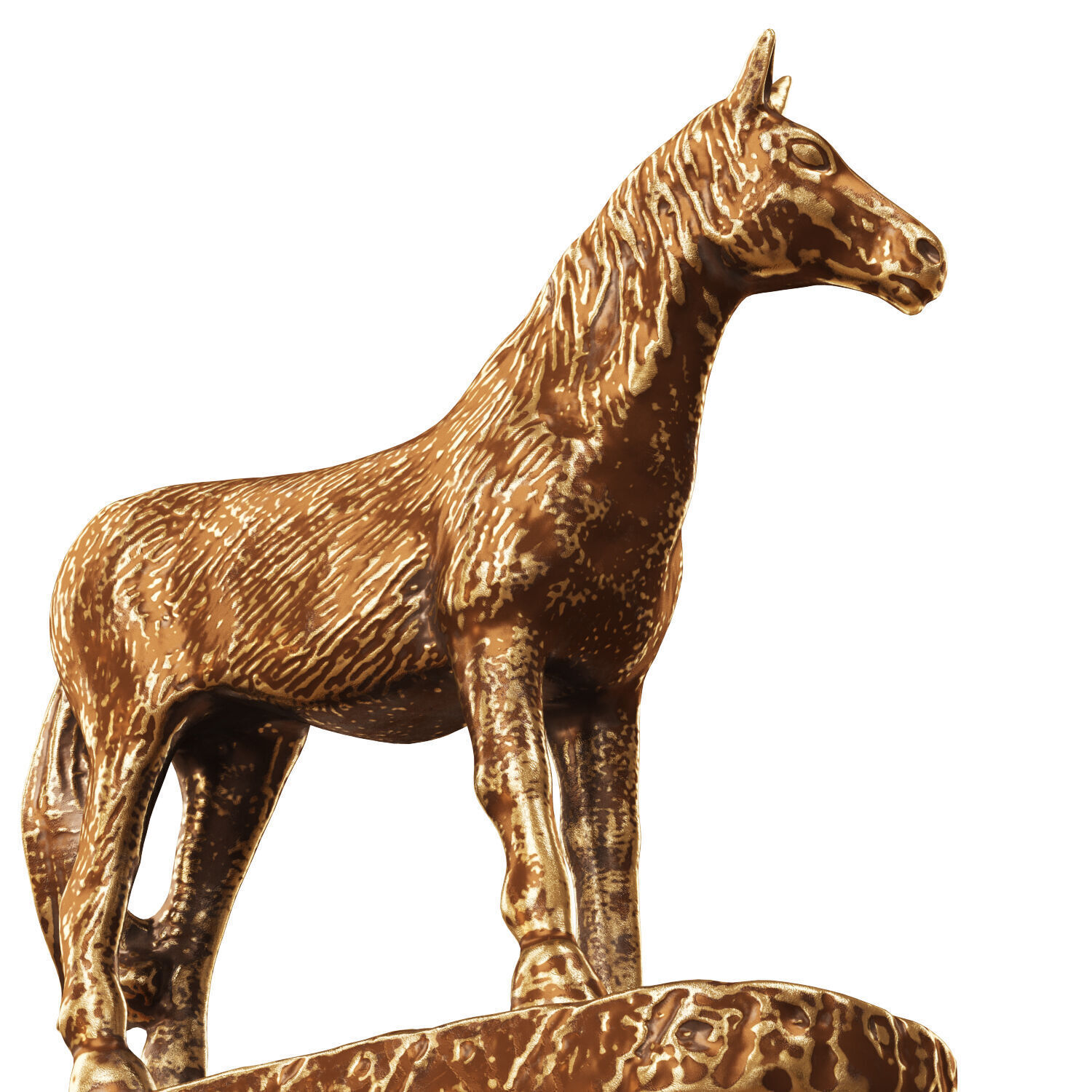 Horse Figurine 3D model_4