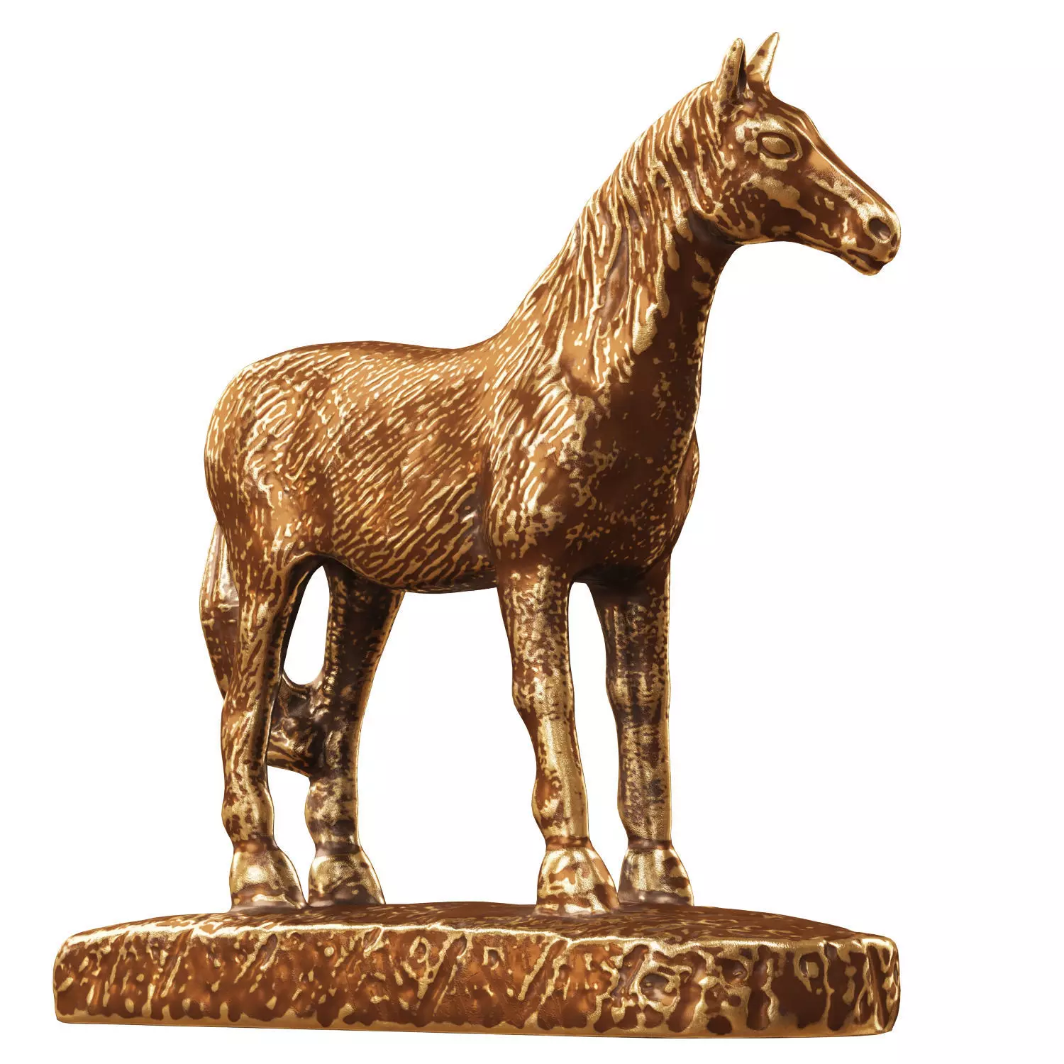 Horse Figurine 3D model_0