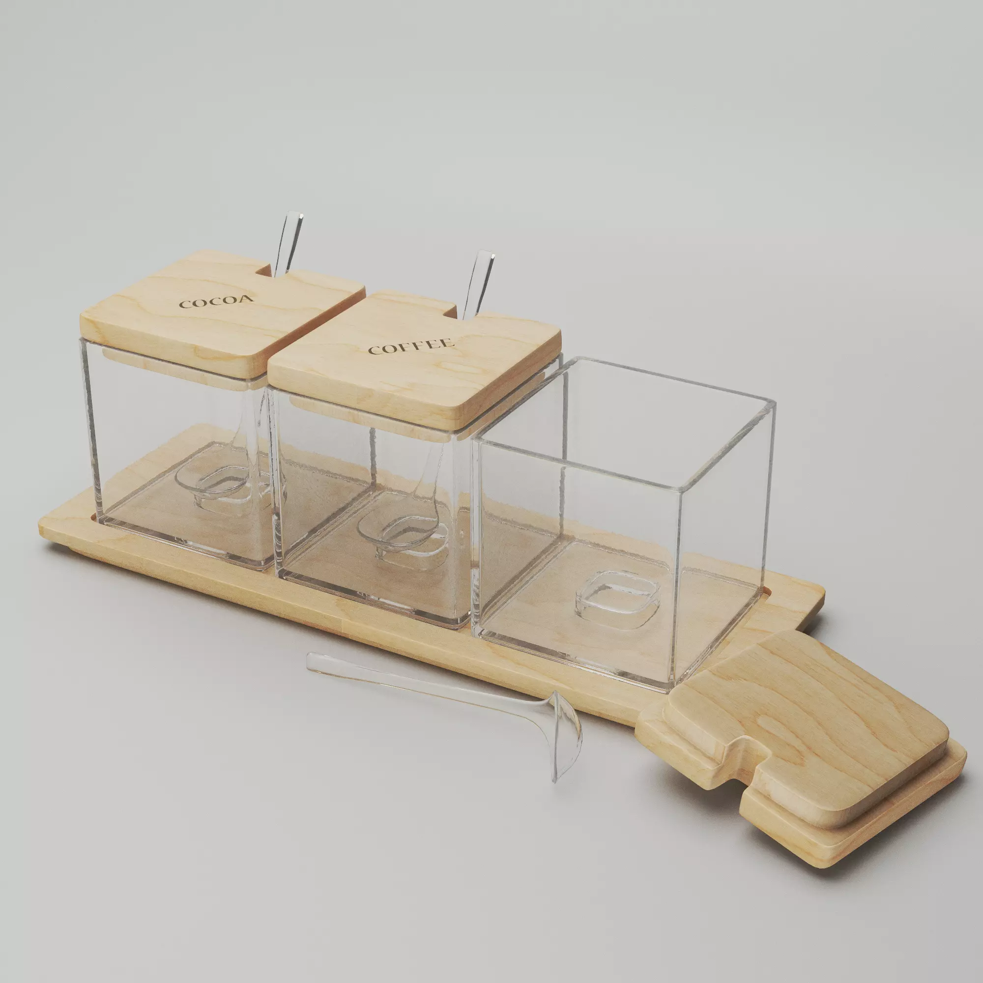 BREAKFAST PLASTIC BOX SET 3D model_0