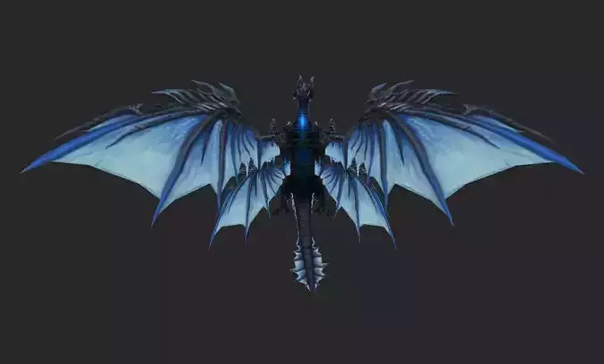 Wing 094 Low-poly 3D model