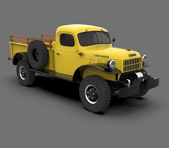 Dodge Power Wagon Classic 3D model