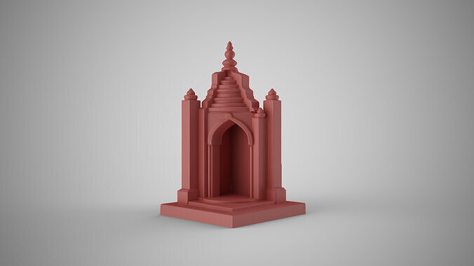 Column Desk Decor 3D print model