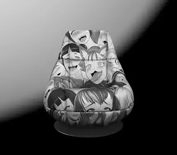 ahegao 3D model