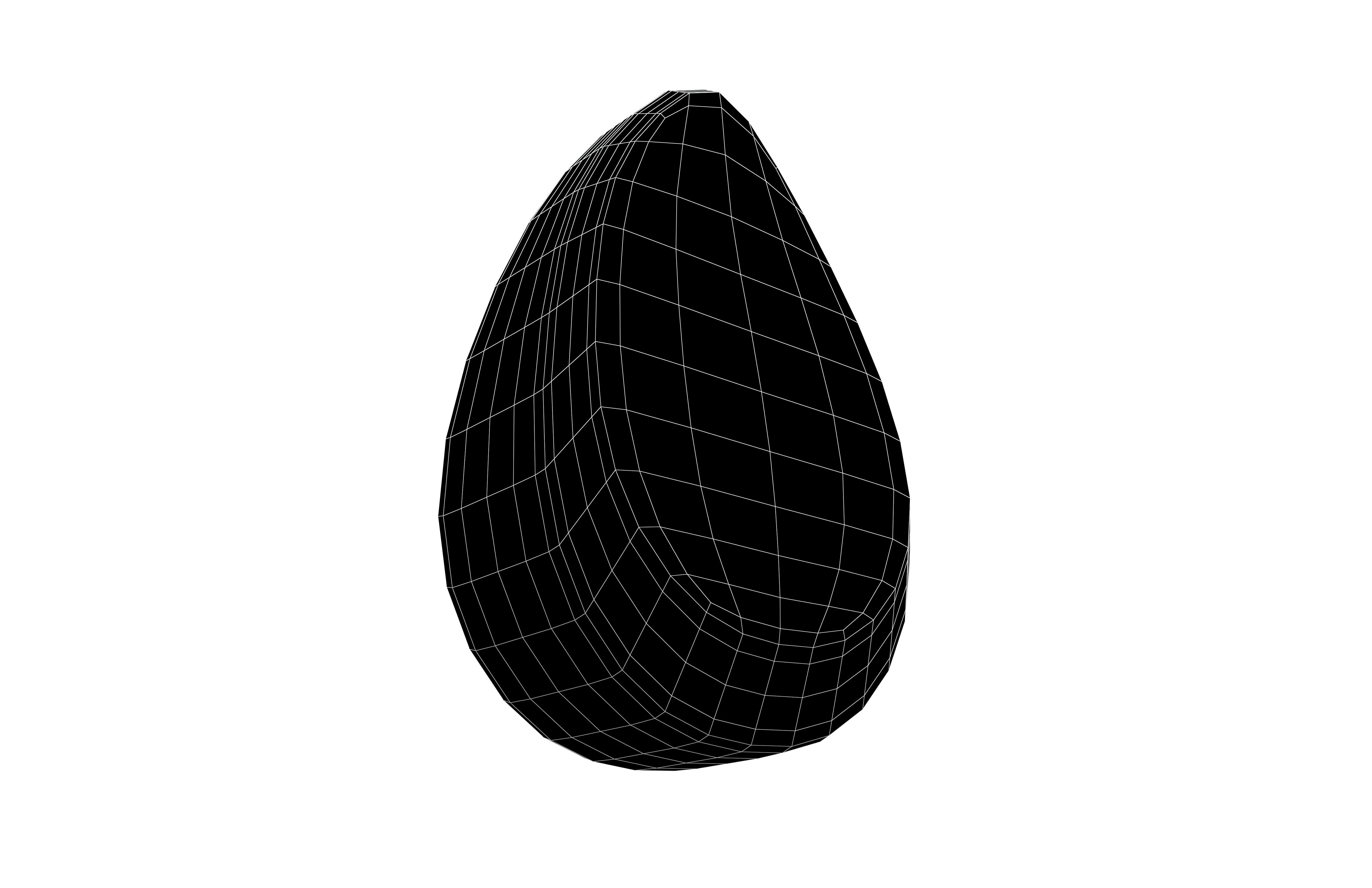 Makeup Sponges v1 001 Low-poly 3D model_10