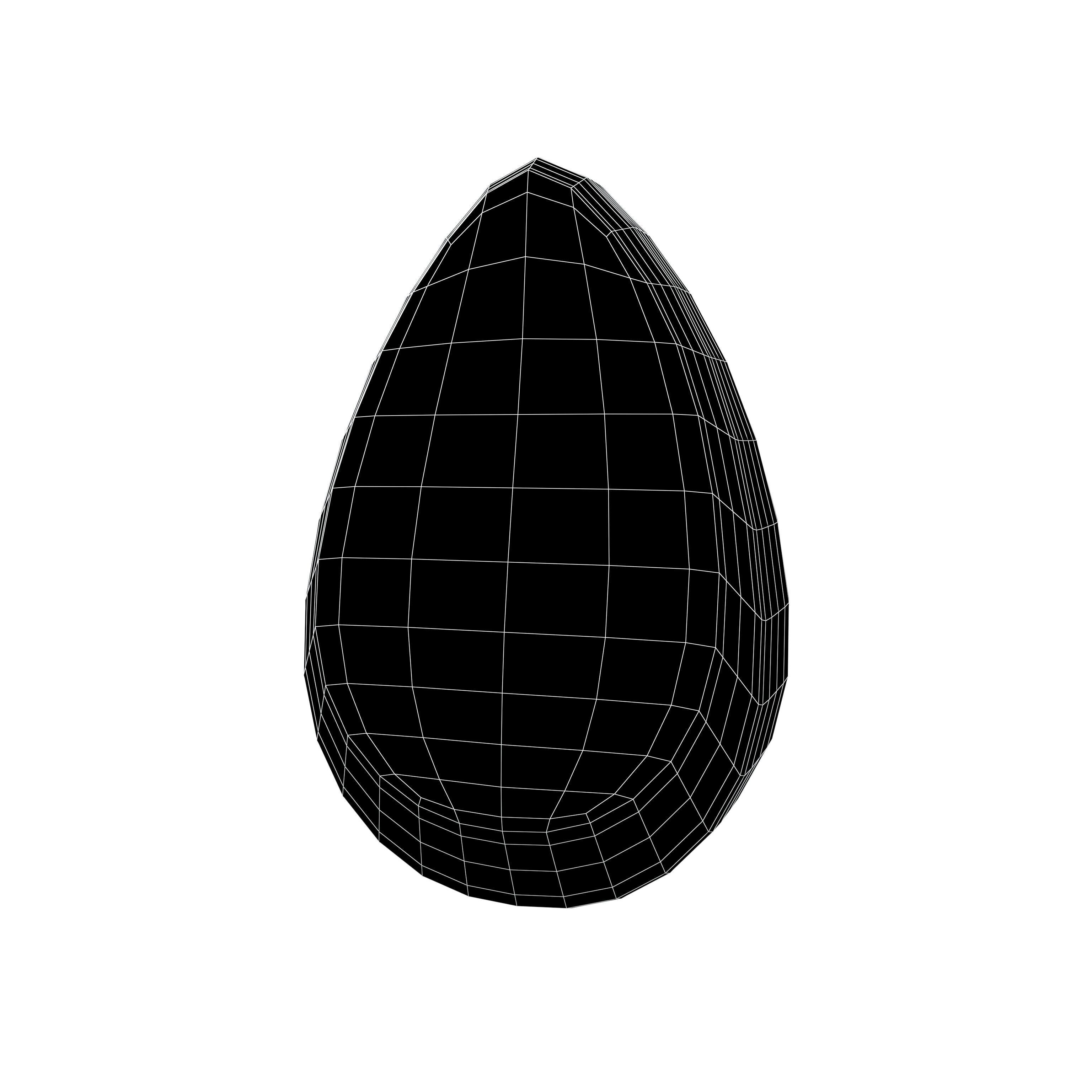 Makeup Sponges v1 001 Low-poly 3D model_9