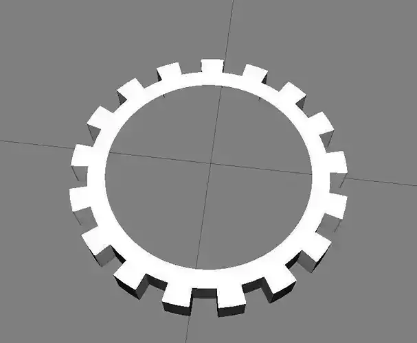 Gear Thin Free 3D model