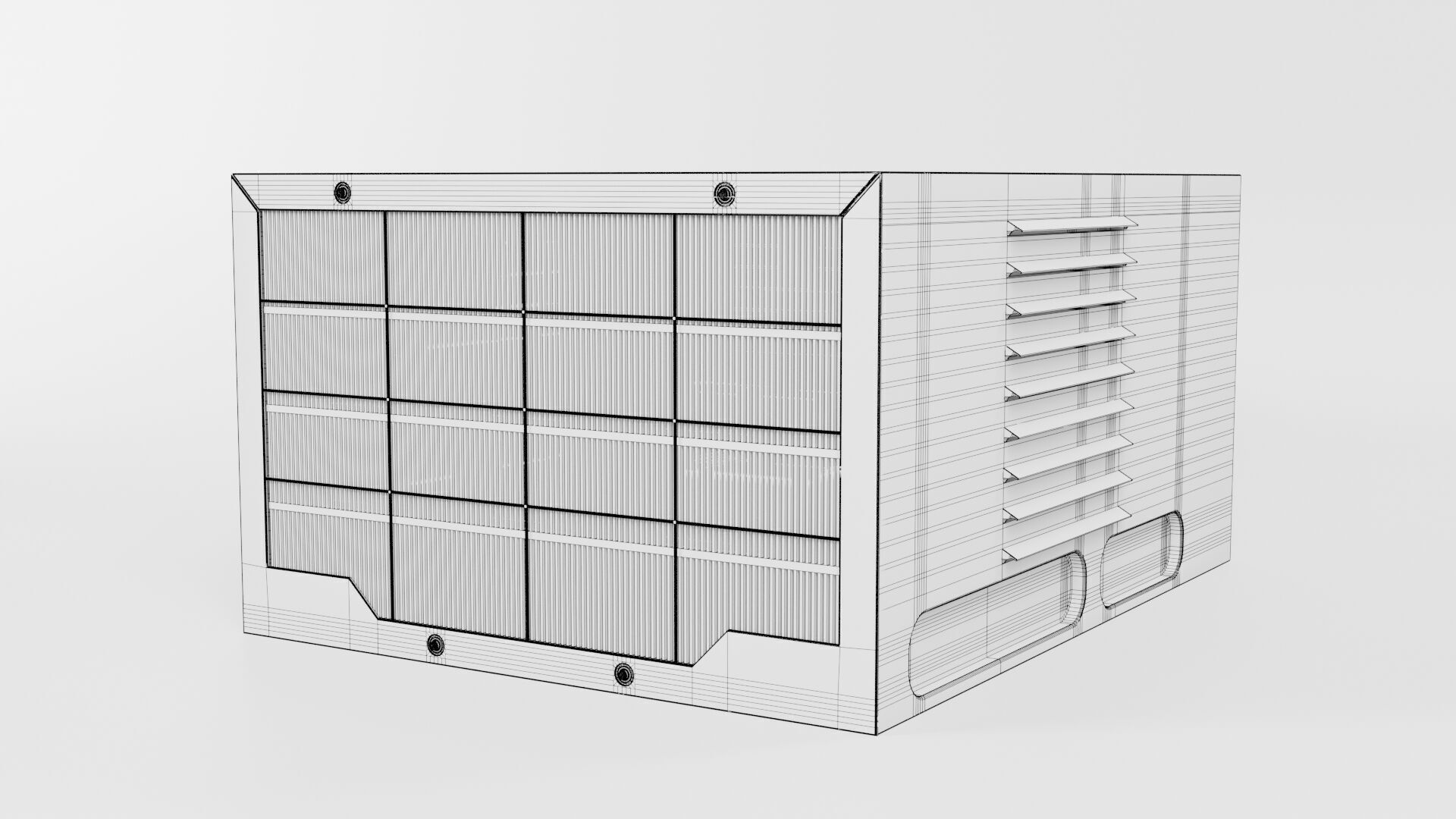 Aircon Window Type CG3 3D model_10