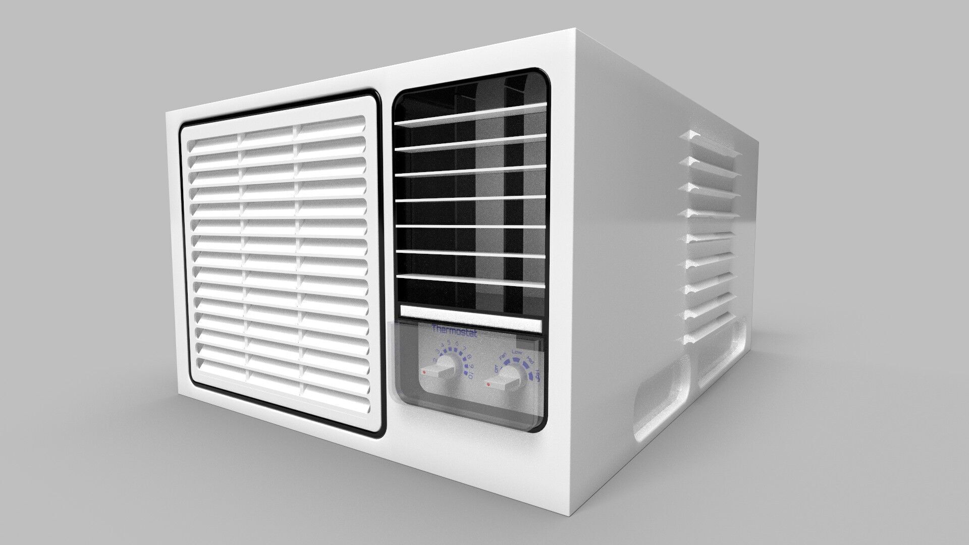 Aircon Window Type CG3 3D model_2