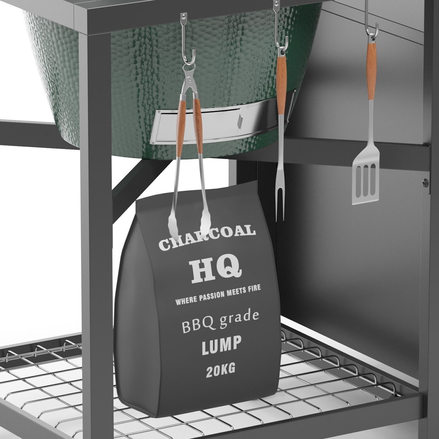 Outfitters BBQ 3D model_3