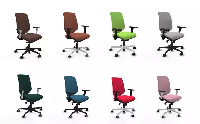 Pack 8 Modern Office Chair