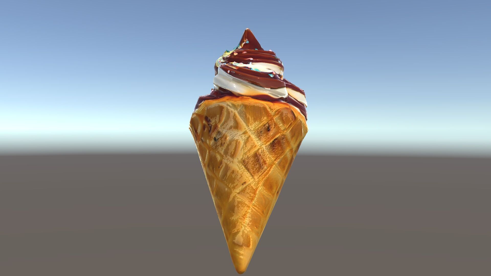 Ice Cream Cone Delight D Model Pack Low-poly 3D model_14
