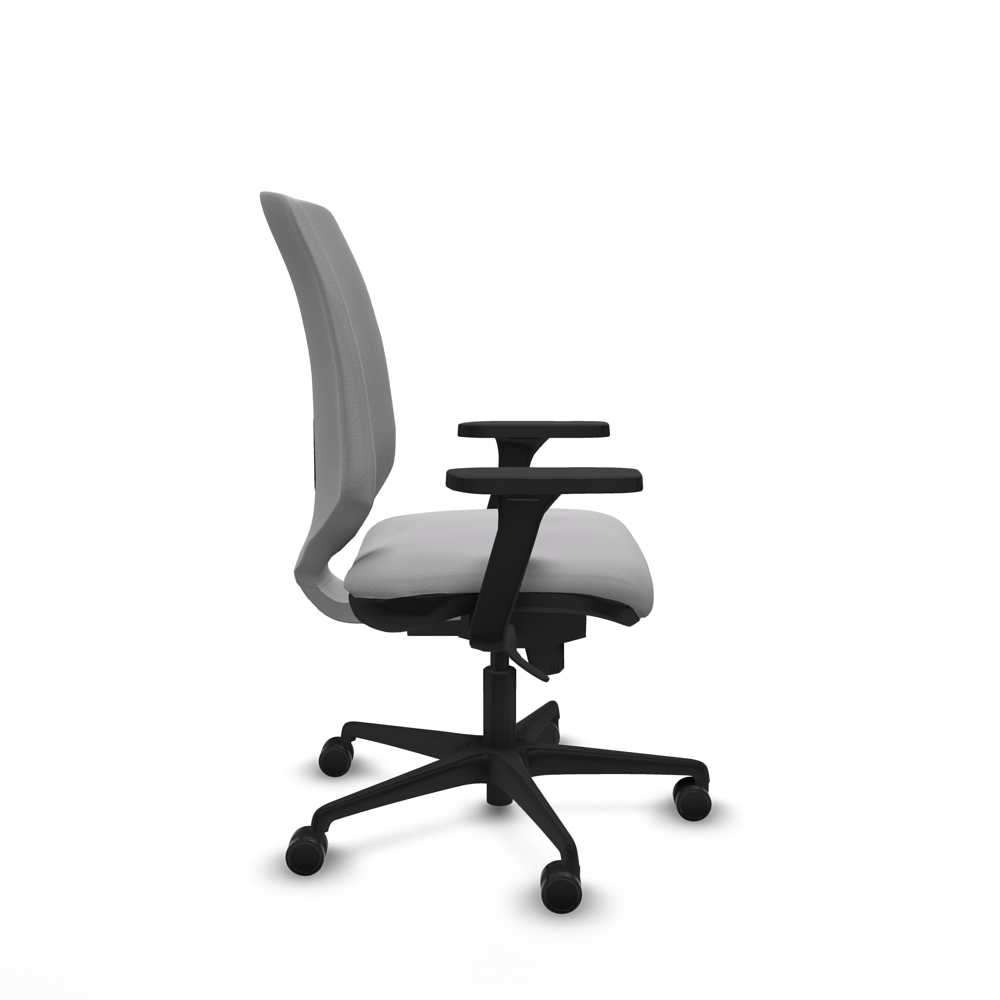 Modern Office Chair Low-poly 3D model_7